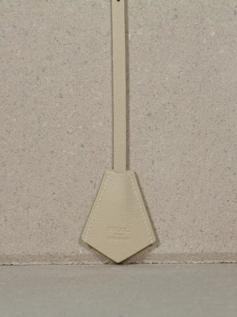Cream Leather Pet Charm