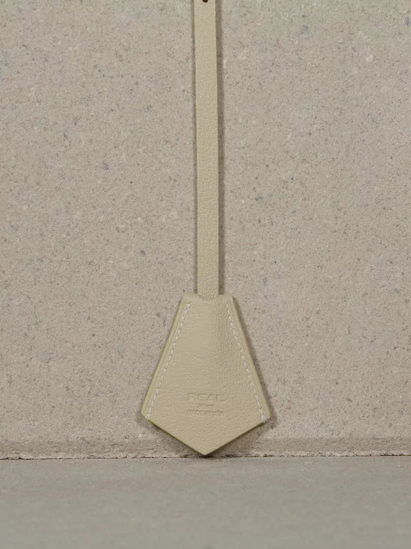 Cream Leather Pet Charm