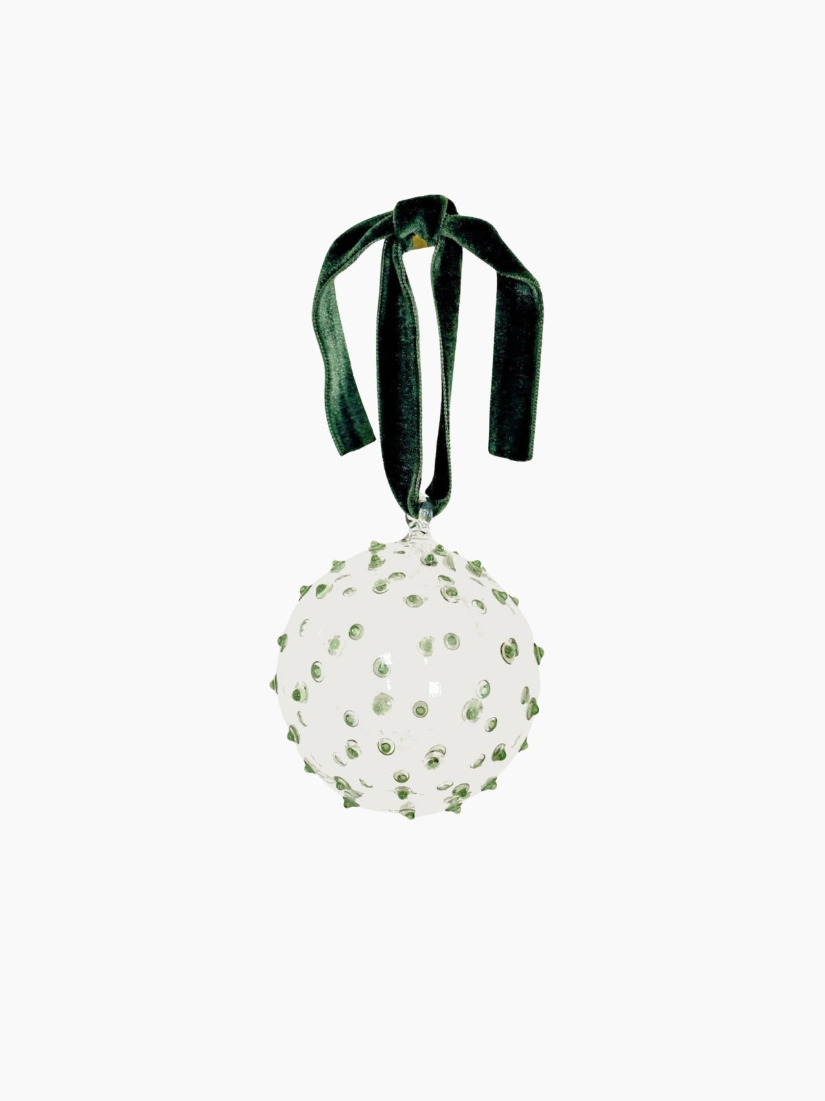 Pom Glass Baubles Set of 6