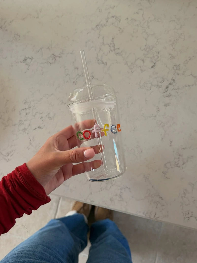 Coffee Glass Tumbler