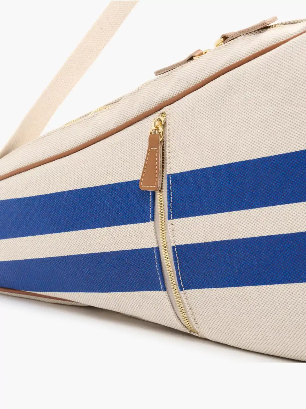Personalised Cotton Striped Tennis Racket Case | The Go-To