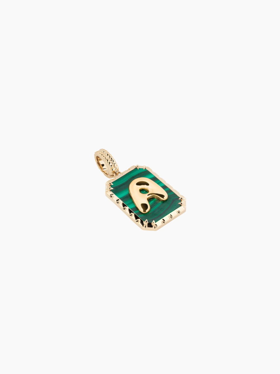 Gold Letter Charm