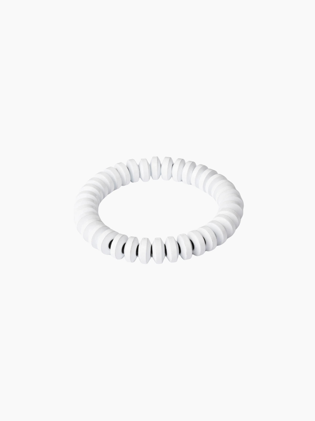 White Beaded Bracelet