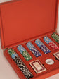 Leather Poker Set
