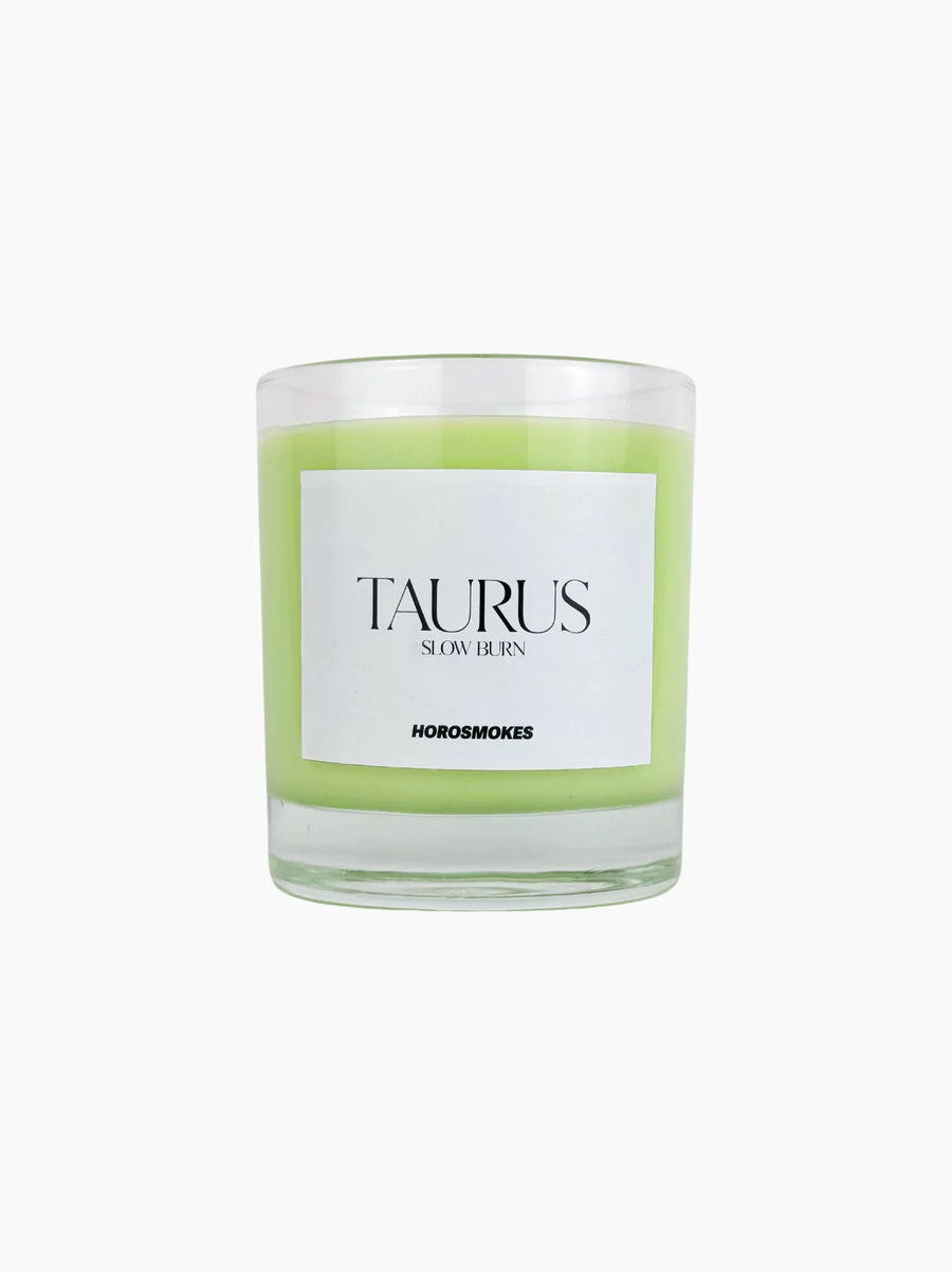 Taurus Zodiac Candle
