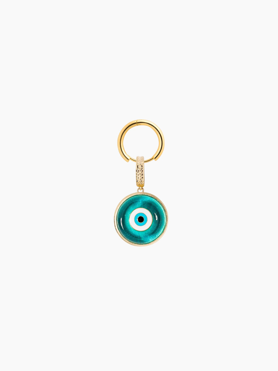 Evil Eye Gold Cut-Out Charm