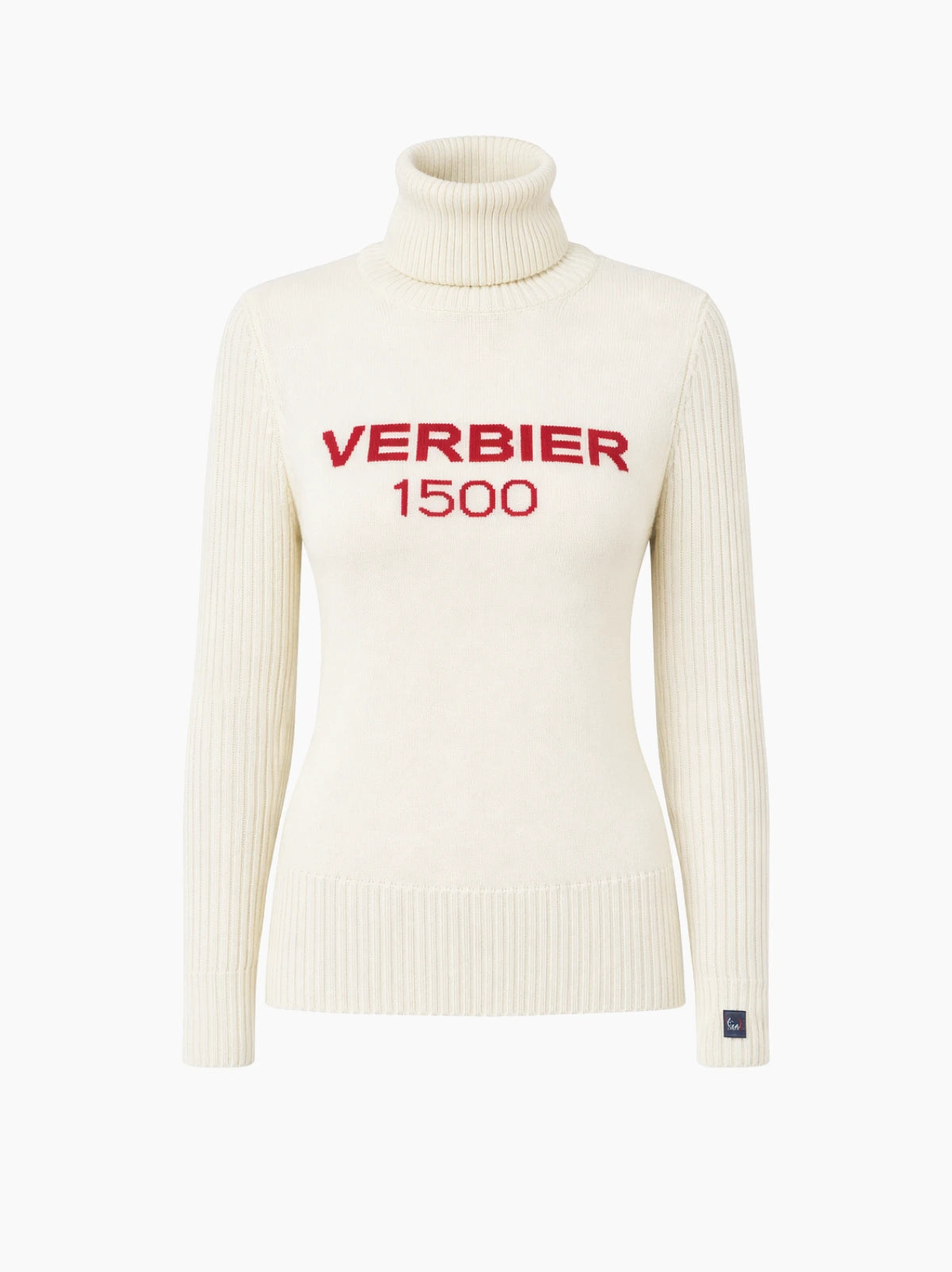 Verbier White Knitted Jumper