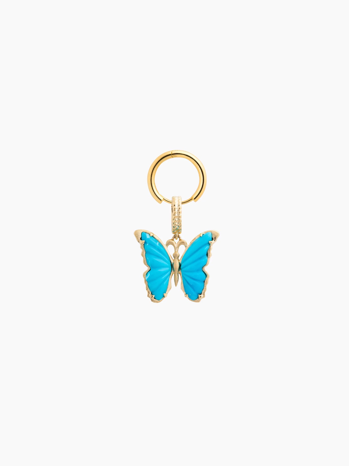 Blue Butterfly Cut-Out Charm