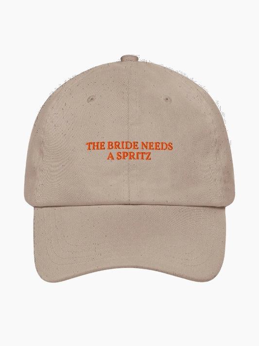The Bride Needs A Spritz Cap