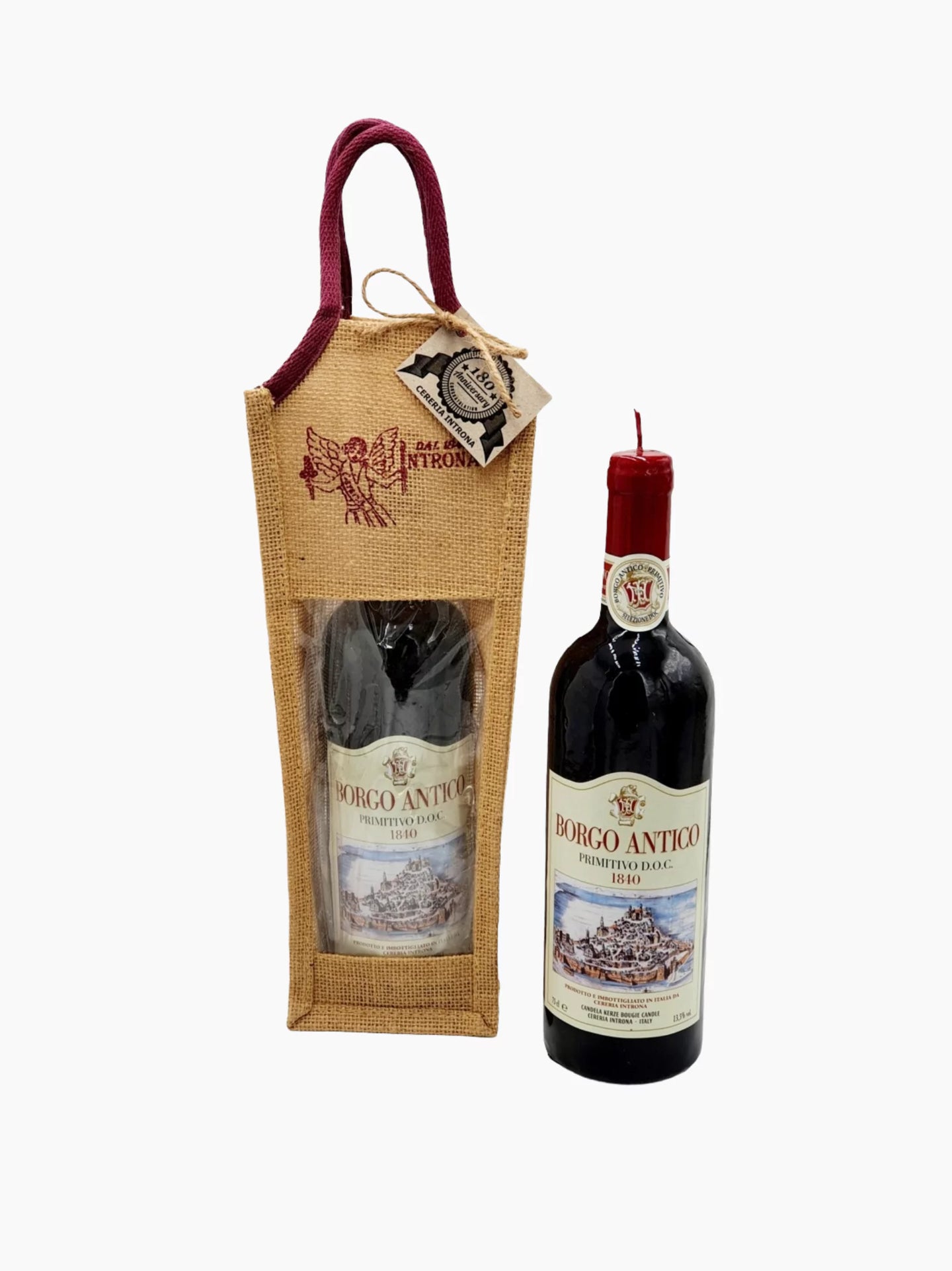 Red Wine Candle