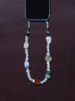 Gemstone & Pearl Phone Wristlet