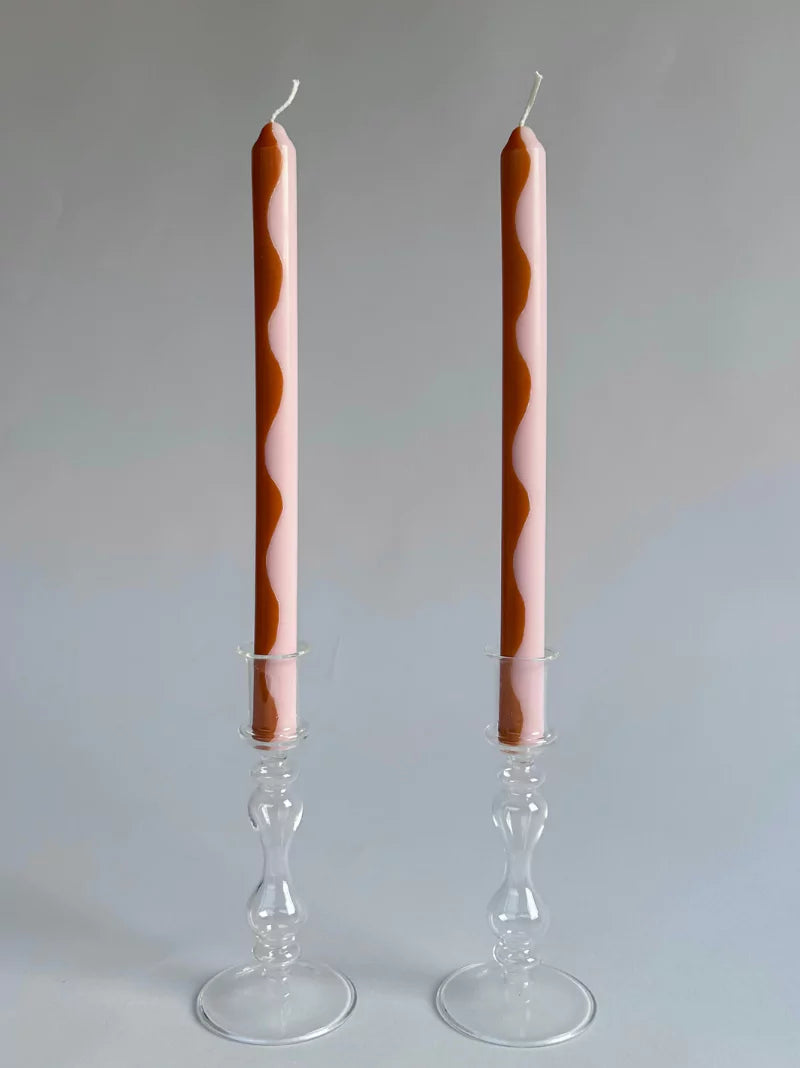 Marmalade Dinner Candles Set of 2