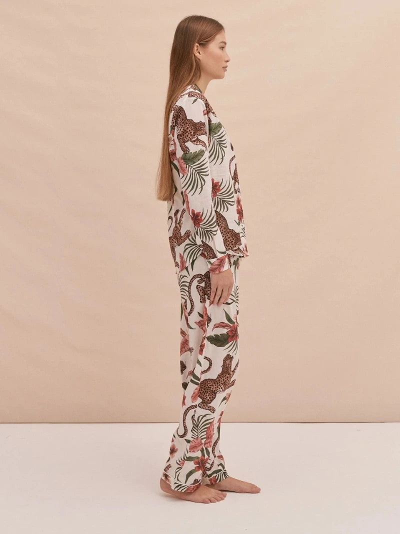 Personalised Soleia Long Pyjama Set
