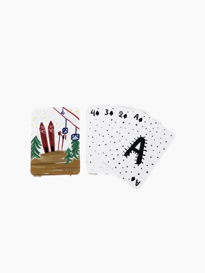 Ski Playing Card Set