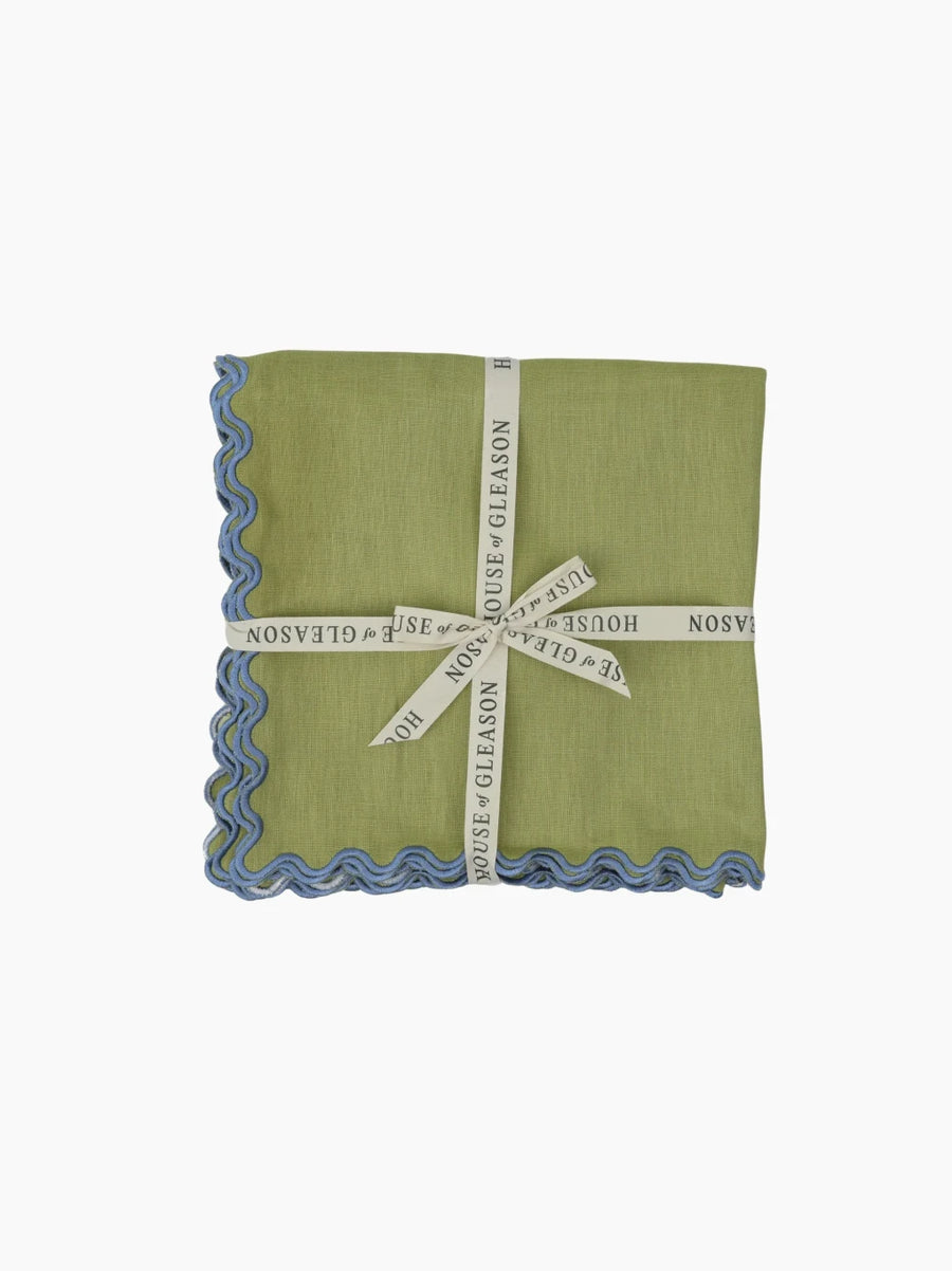 Personalised Dinner Napkins Set