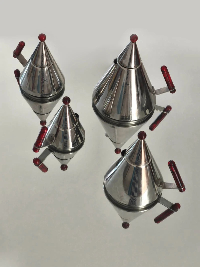 Vintage 1980s Memphis Tea & Coffee Set