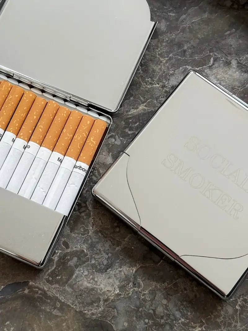 Social Smoker Cigarette Case