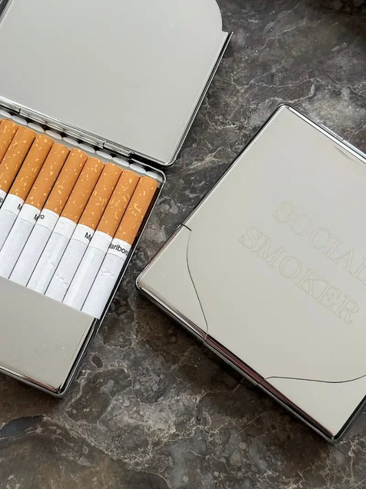 Social Smoker Cigarette Case