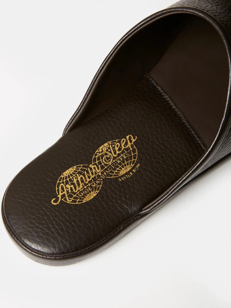 Leather Travel Slippers