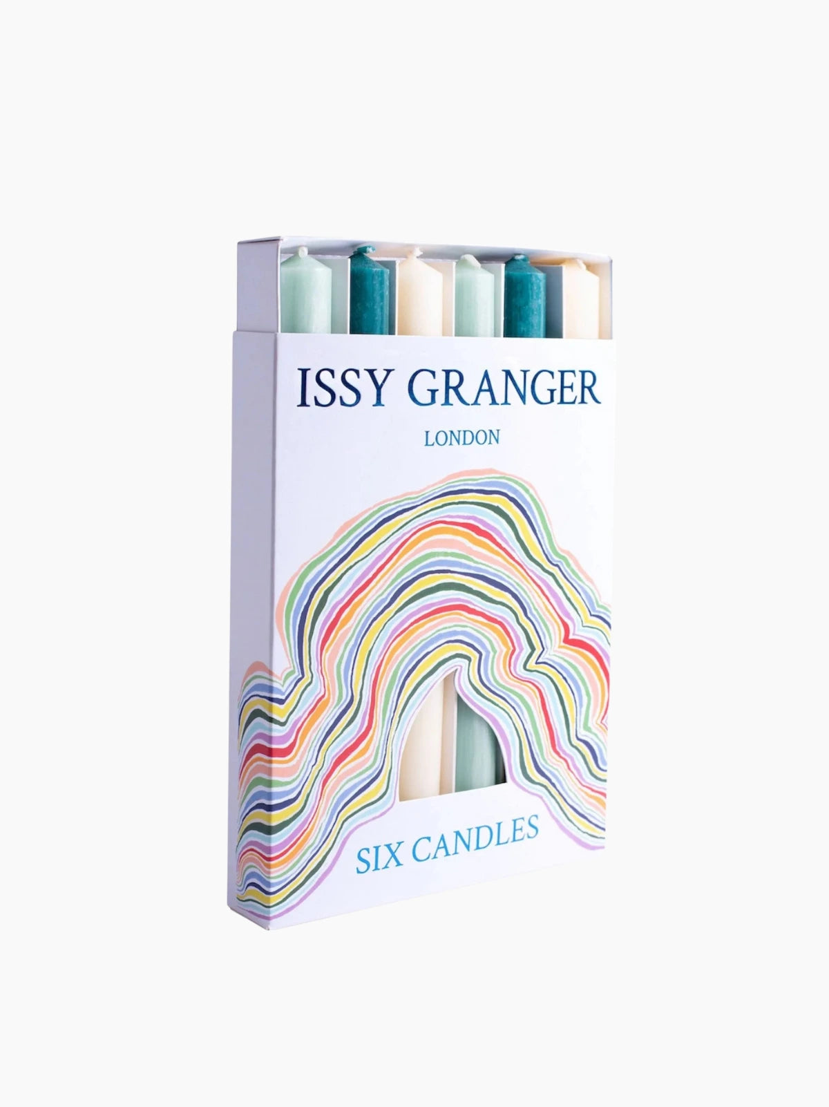 Colourful Dinner Candles