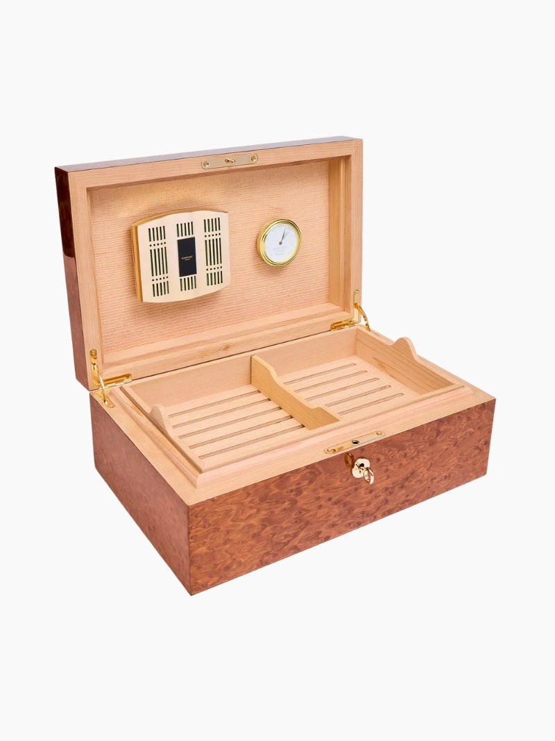 Burr Walnut Heritage Humidor