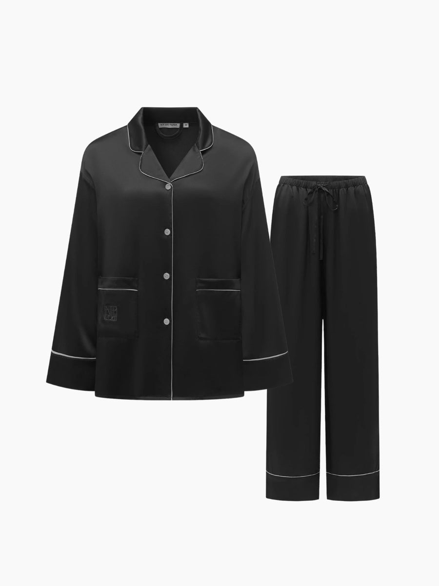 Classic Silk Long Pyjama Set