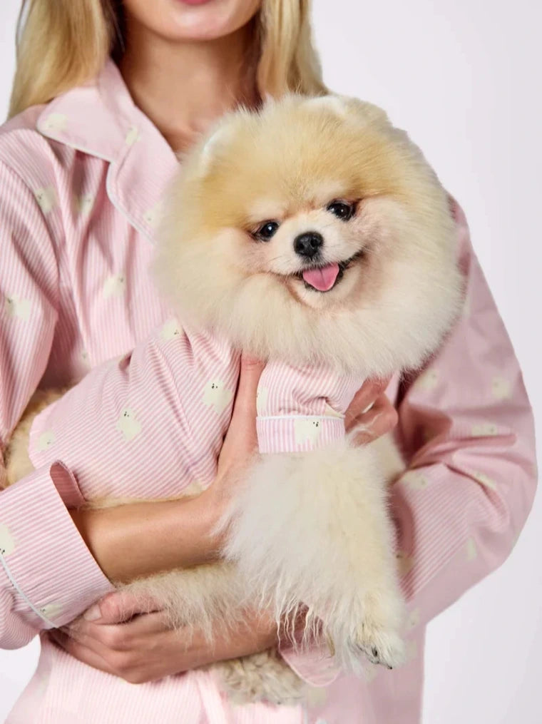 Pomeranian Dog & Owner Matching Pyjamas