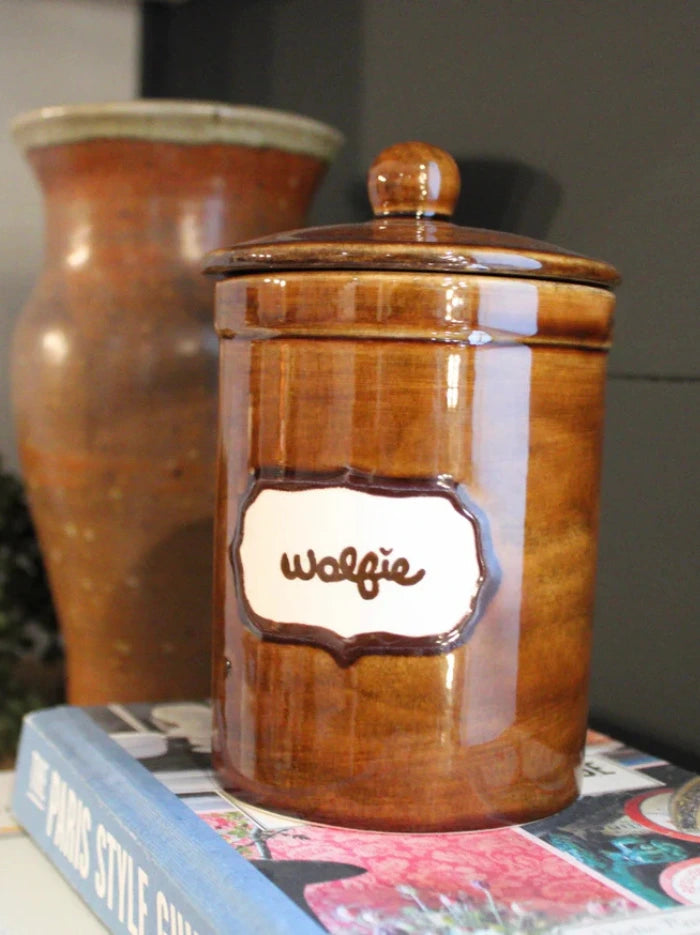 Personalised Dog Treat Canister