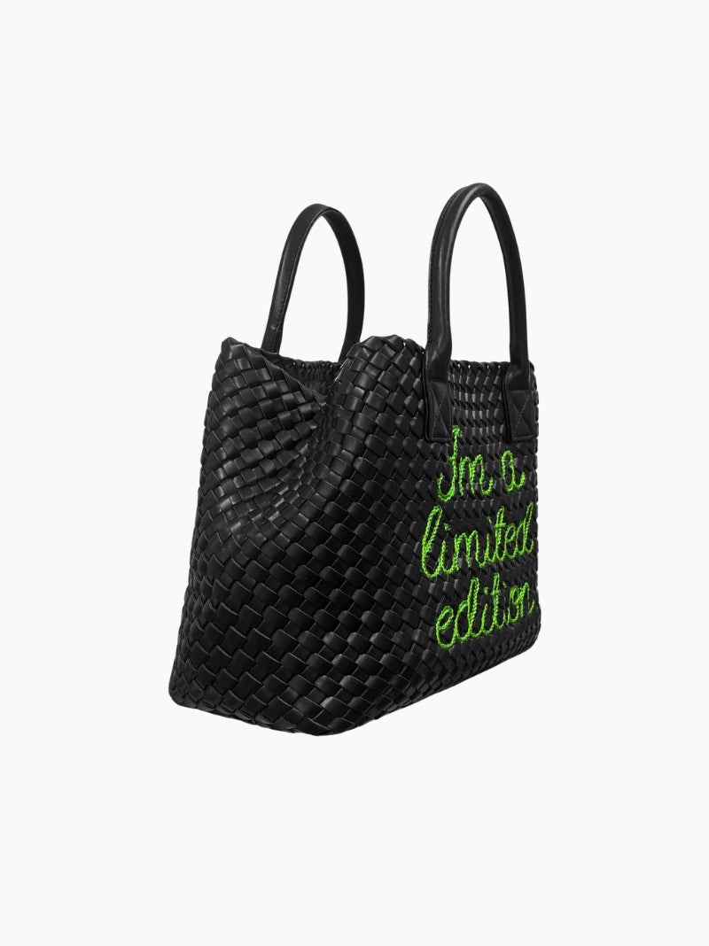 I'm A Limited Edition Embroidered Woven Bag