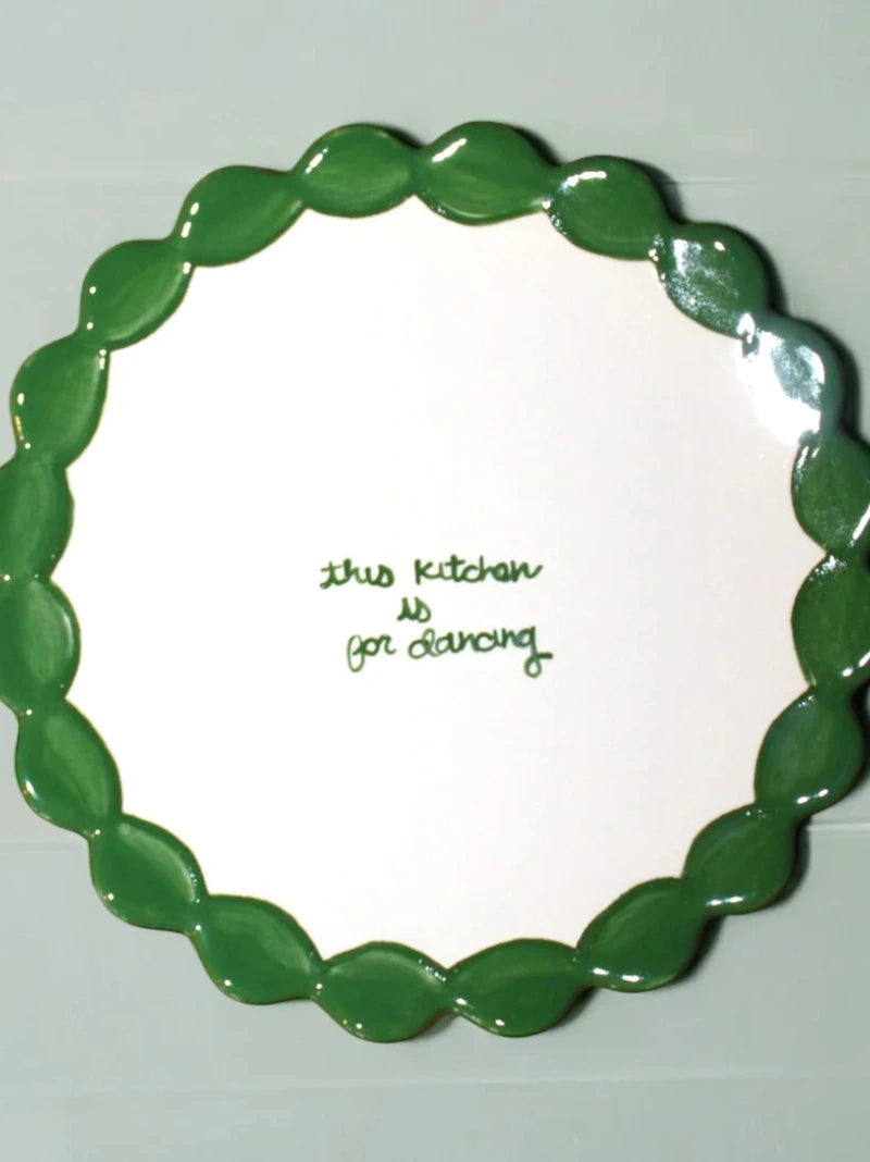 This Kitchen Is For Dancing Dessert Plates Set of 2