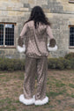 Silk Ever After Feather Pyjama Set