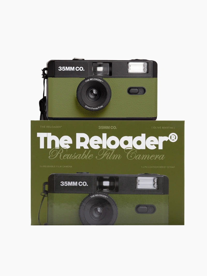 Olive Martini Reusable Film Camera