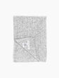 Personalised Cashmere Cable Knit Baby Blanket