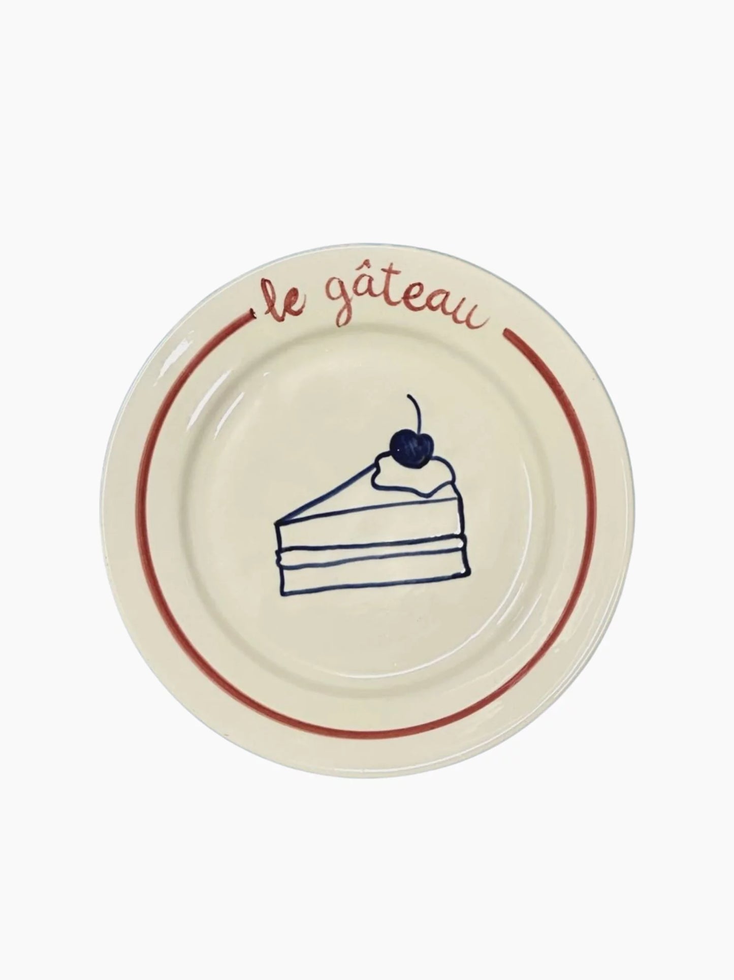 Le Cafe Plate Set of 4