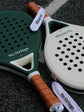 Green and Cream Padel Racket