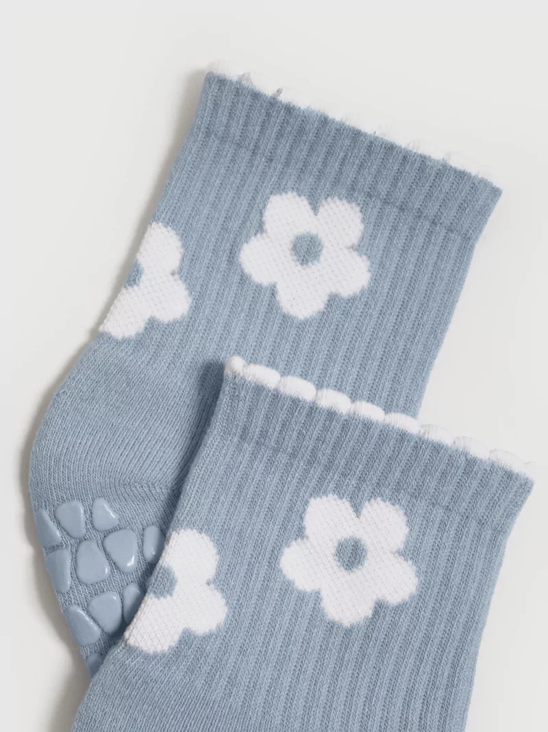 Flora Ankle Pilates Socks