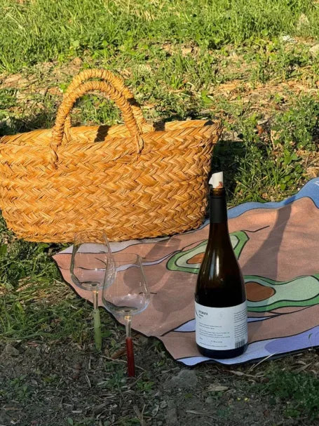Earth Picnic Wine Glasses Set of 2