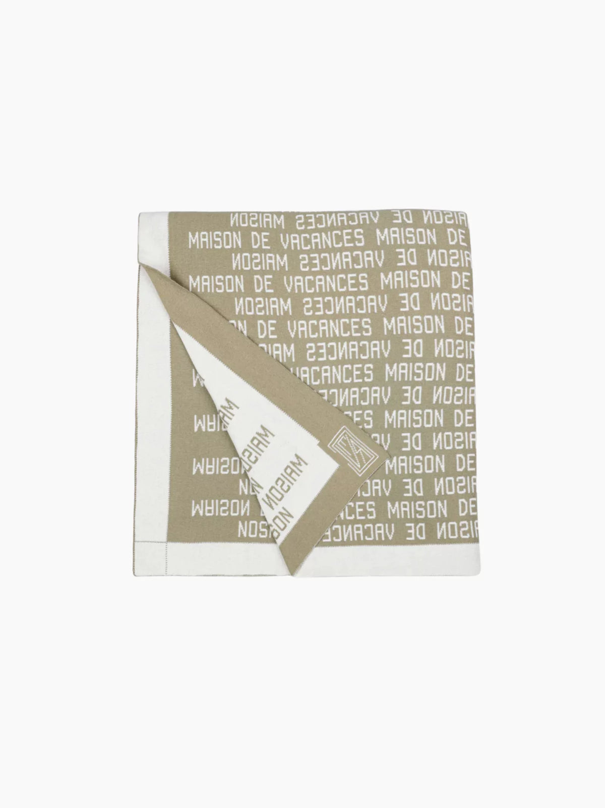 Bespoke Olive Organic Cotton Blanket