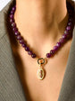 Sunglasses Gold Oval Charm