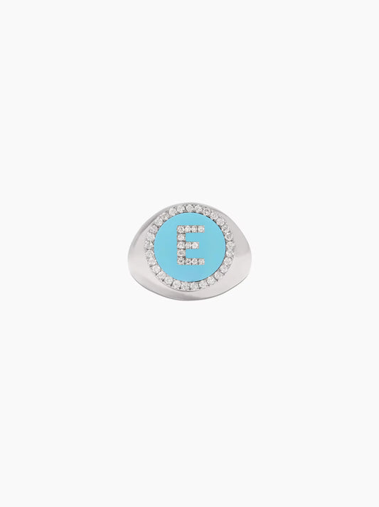 Fairouz Letter Signet Ring