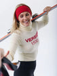 Verbier White Knitted Jumper