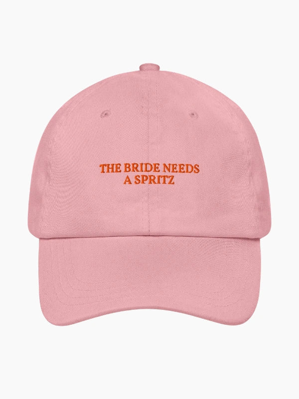 The Bride Needs A Spritz Cap