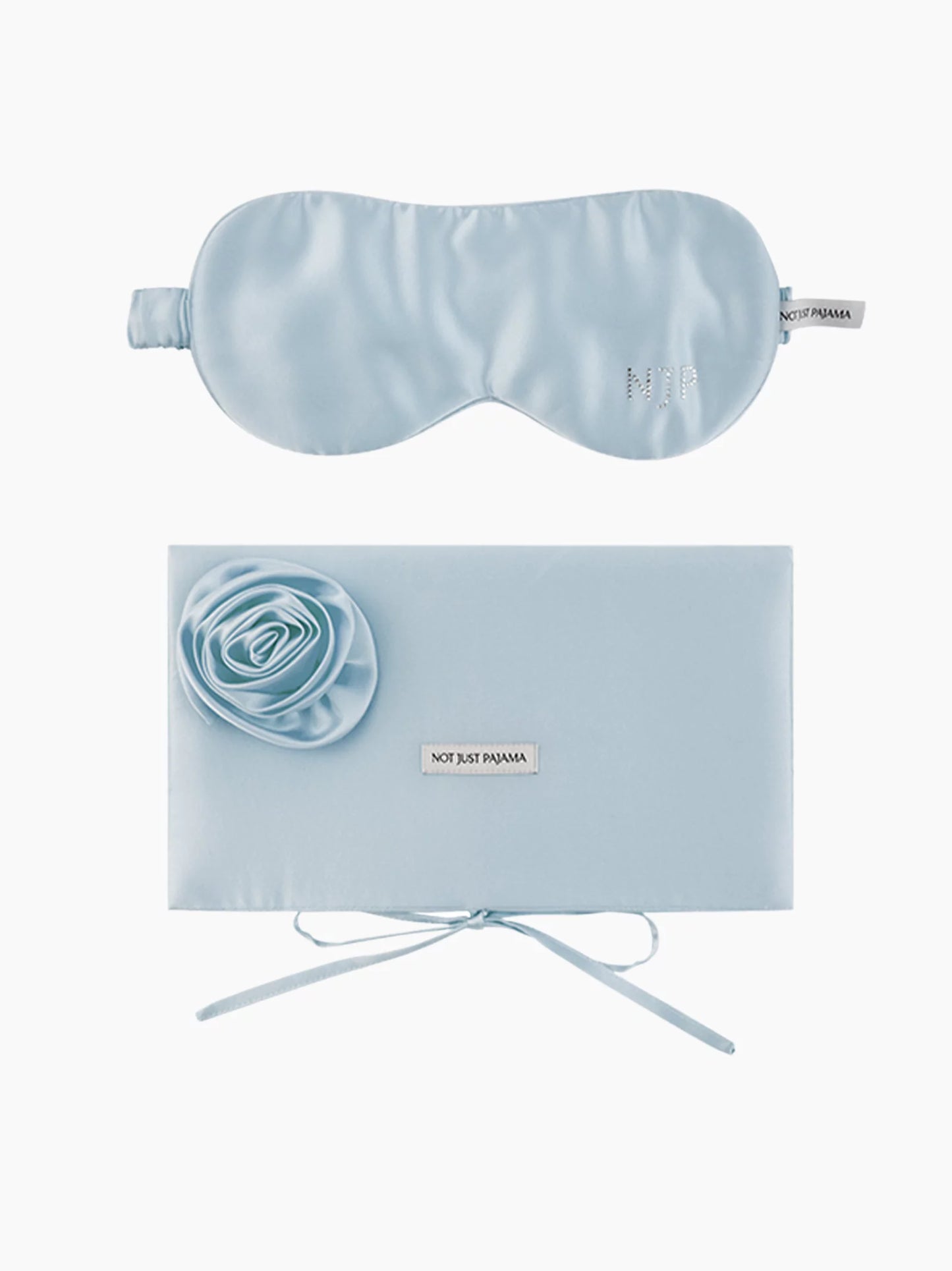 Tuscan Sun Silk Eye Mask & Rose Pouch Set