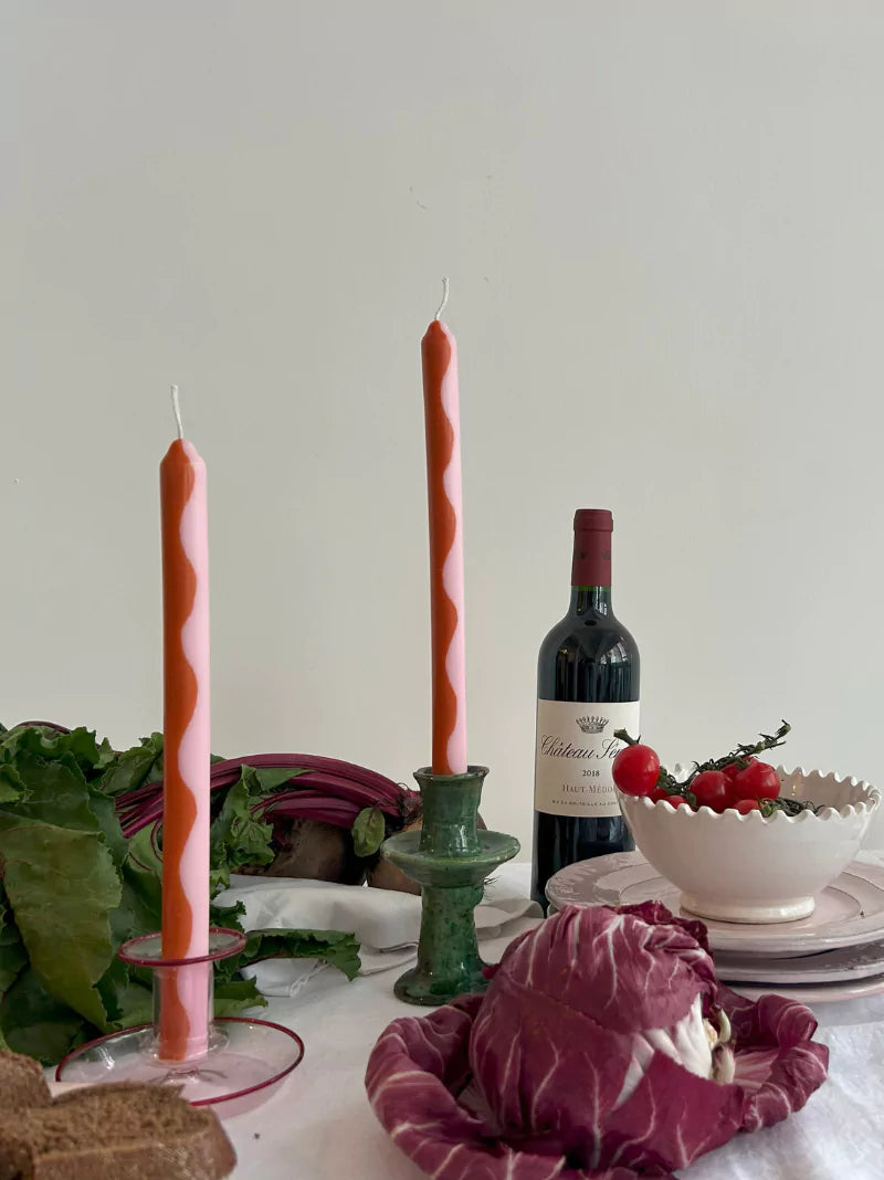 Marmalade Dinner Candles Set of 2