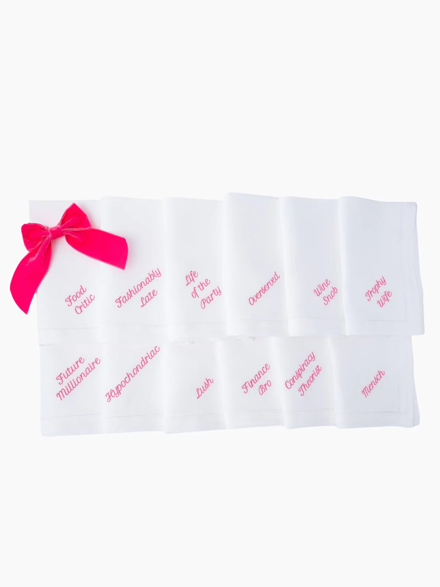 Party Archetypes Dinner Napkins Set of 12