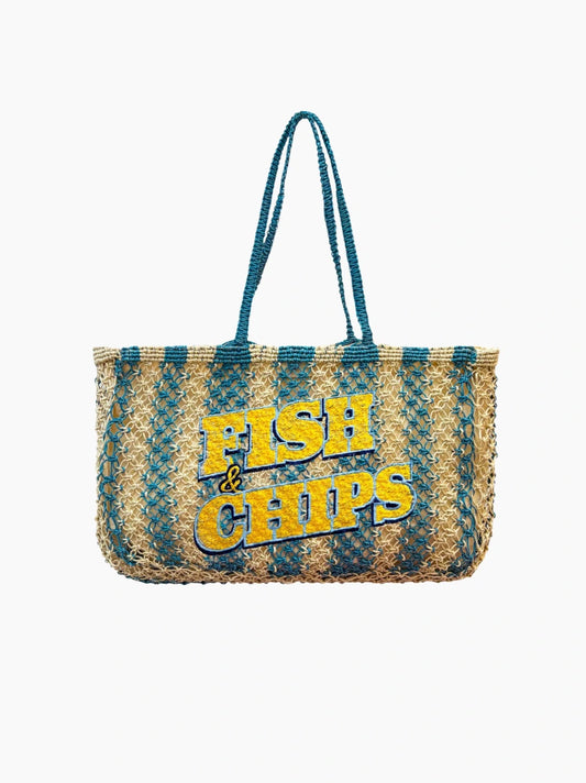 Fish & Chips Jute Bag