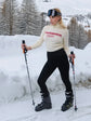 Verbier White Knitted Jumper