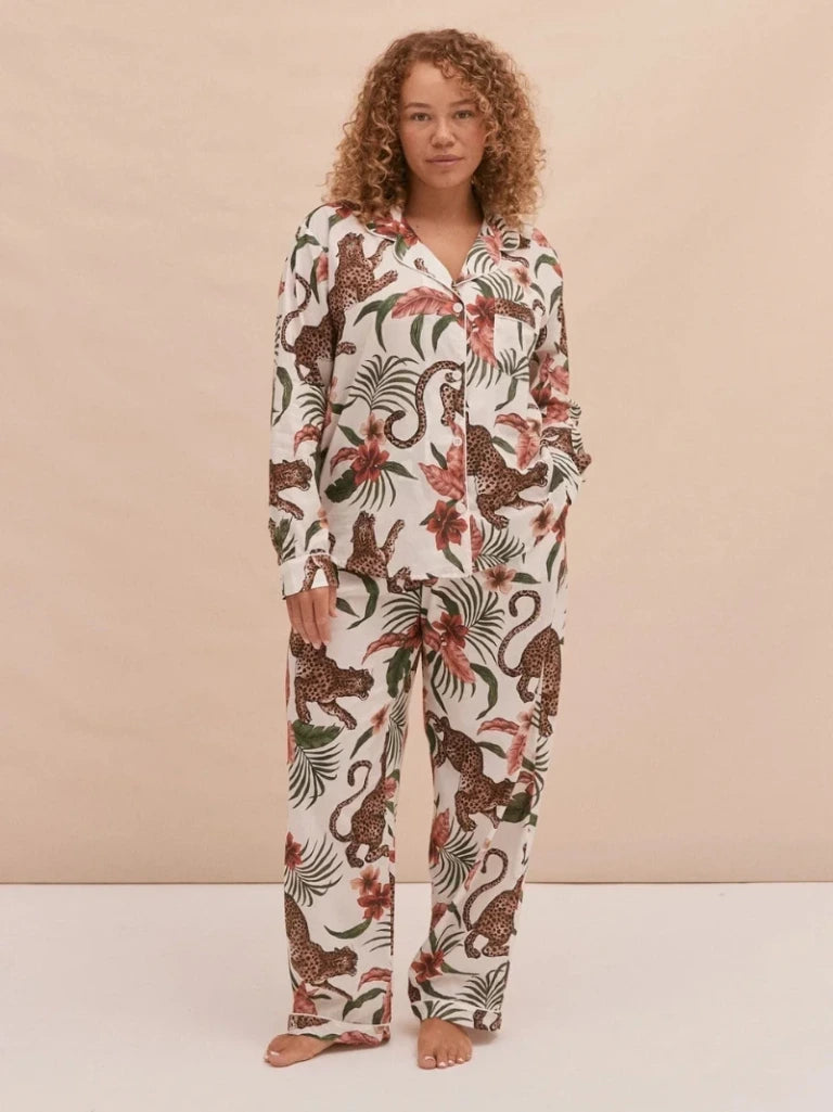 Personalised Soleia Long Pyjama Set