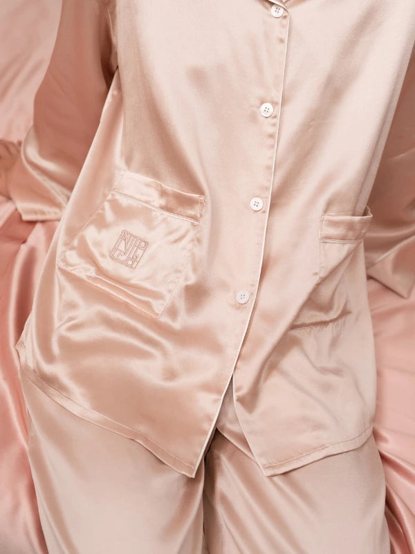 Classic Silk Long Pajama Set