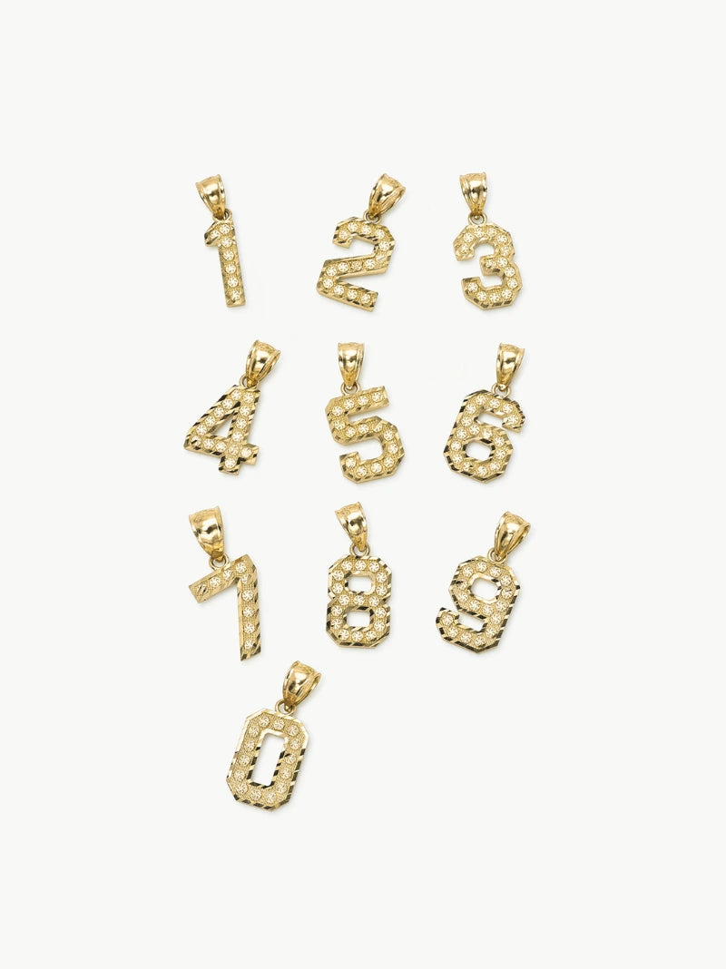 Multi Number Necklace